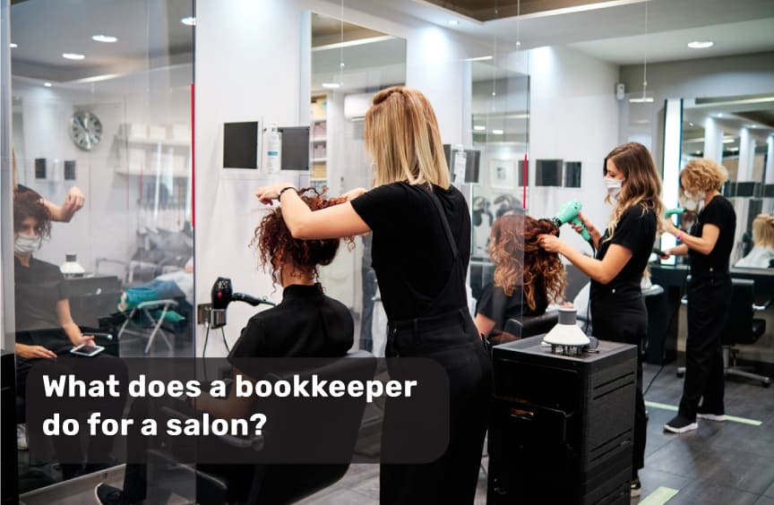 hair salon bookkeeping